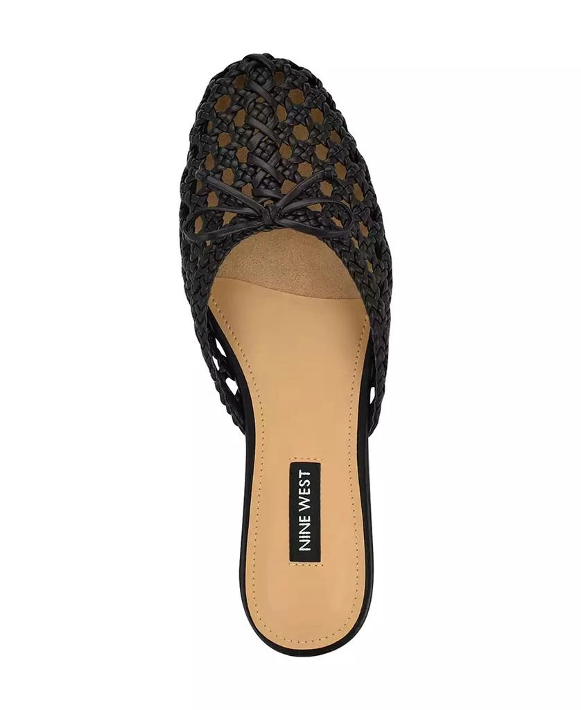 Nine West Women's Lolah Square Toe Dress Mules 4