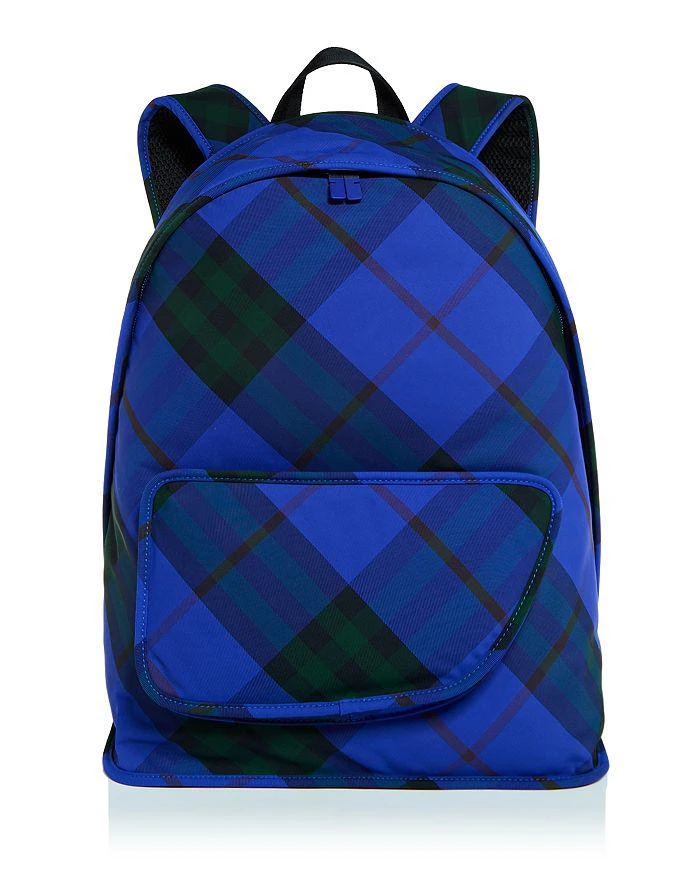 Burberry Shield Nylon Check Backpack 1