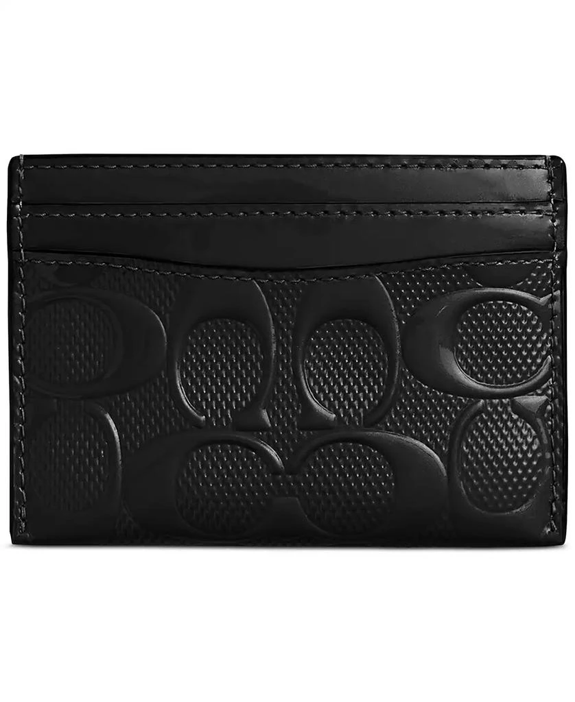 Coach Signature Leather Essential Card Case 3