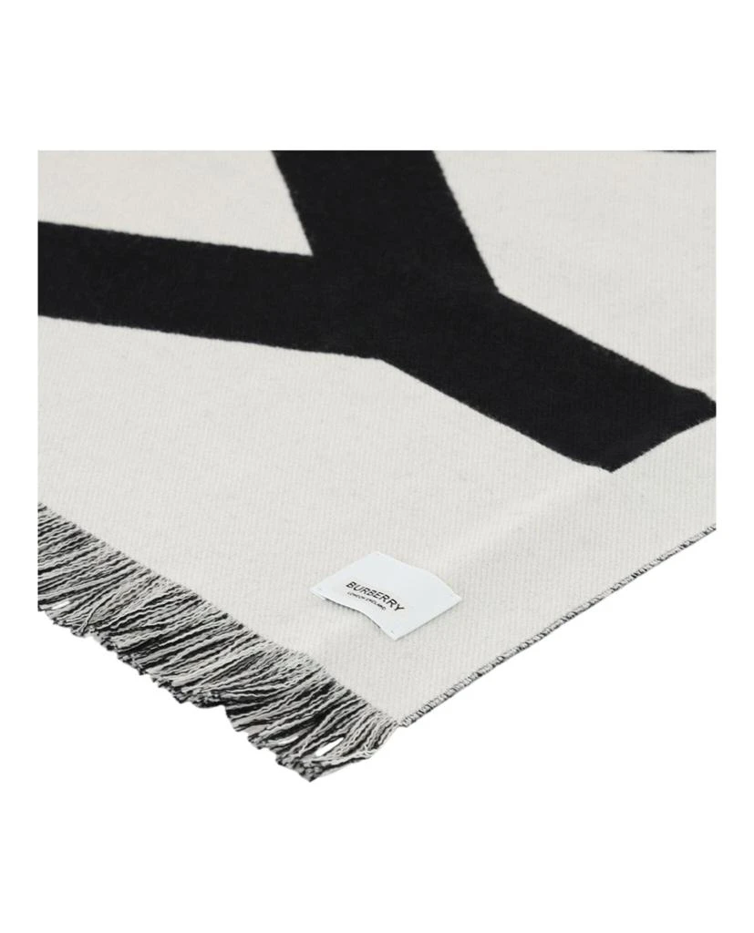 Burberry Logo Wool Scarf 3