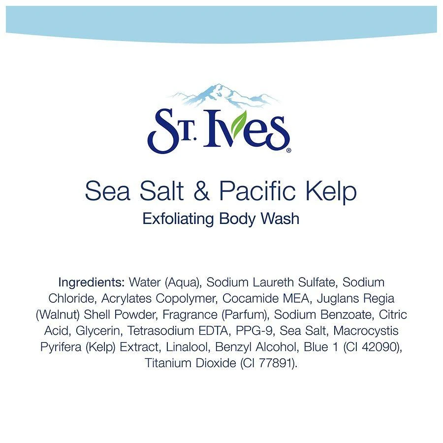 St. Ives Body Wash Sea Salt & Pacific Kelp 3