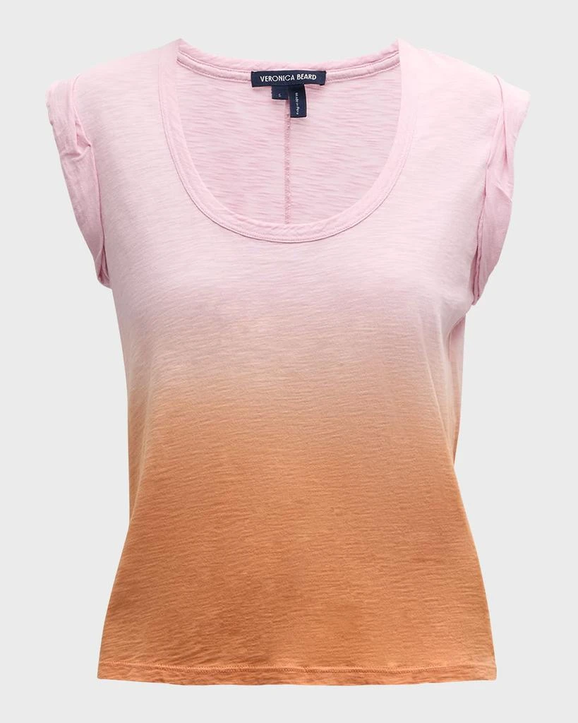 VERONICA BEARD Arion Ombre Muscle Tee 1