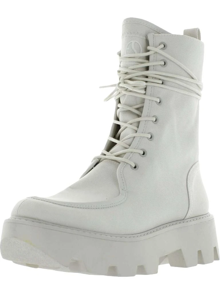Franco Sarto Margey 2 Womens Padded Insole Lug Sole Mid-Calf Boots 7