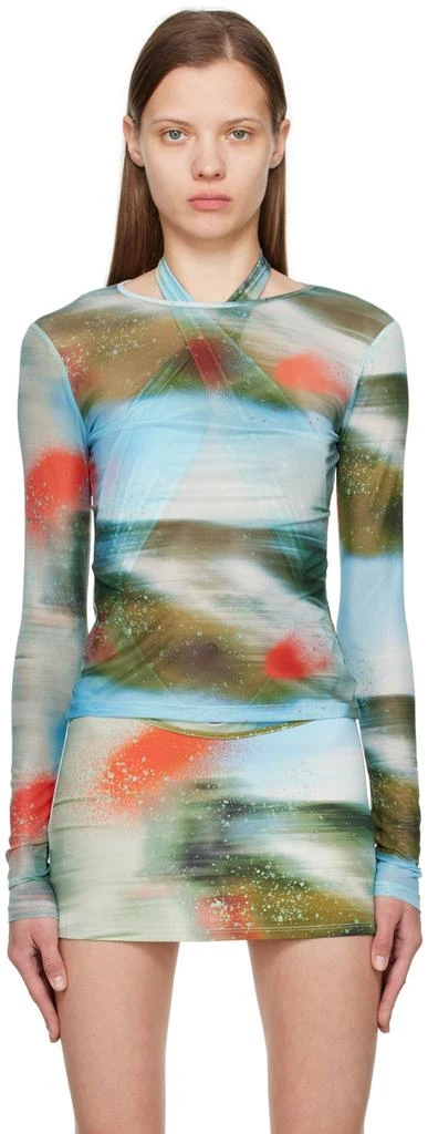 Miaou Multicolor Long Sleeve T-Shirt 1