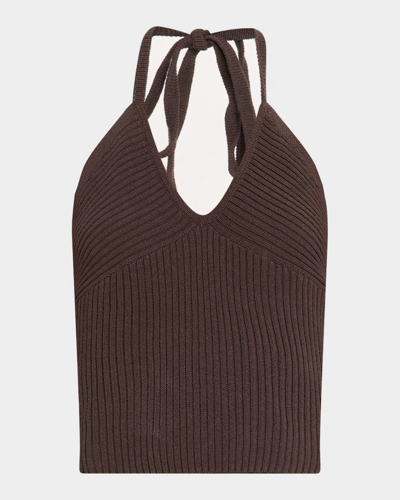 Vince Tie Halter Sweater 1