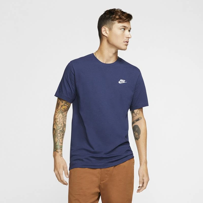 NIKE Nike NSW Club Short Sleeve T-Shirt - Men's 1