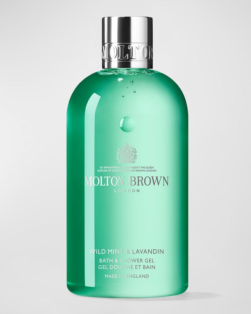 Molton Brown Wild Mint and Lavandin Bath and Shower Gel, 10 oz.