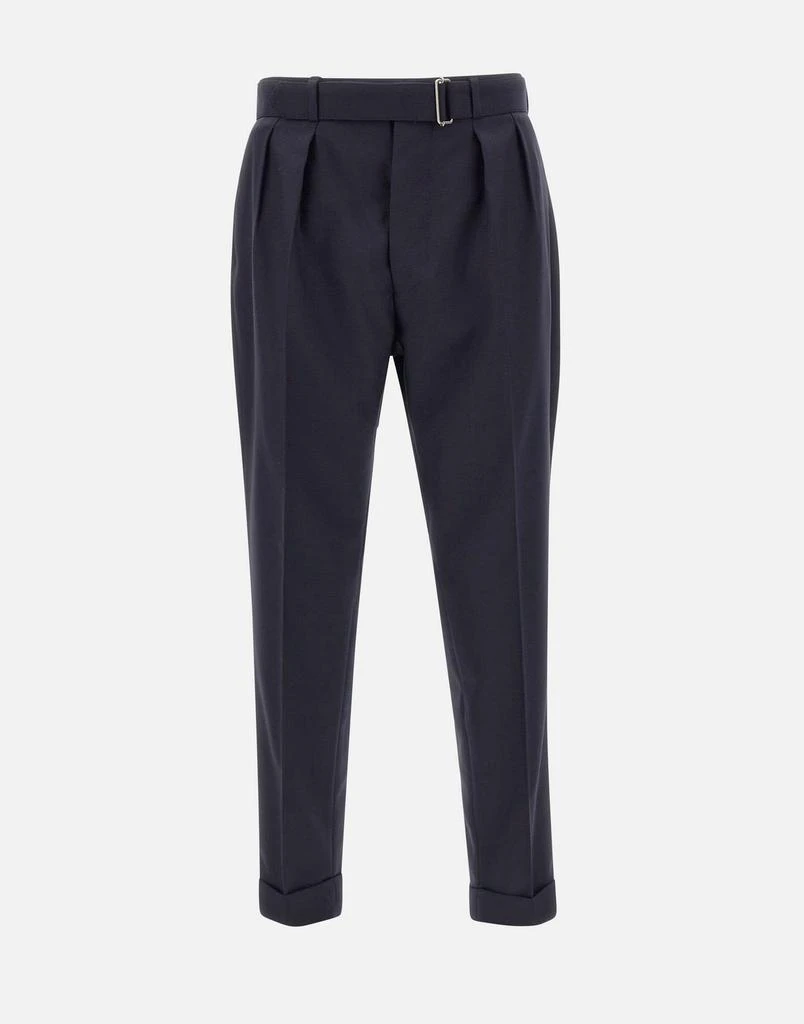 OFFICINE GENERALE "Pierre" wool trousers 1