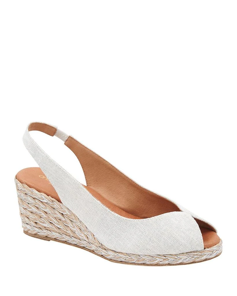 Andre Assous Women's Audrey Jute Wedge Sandals 1