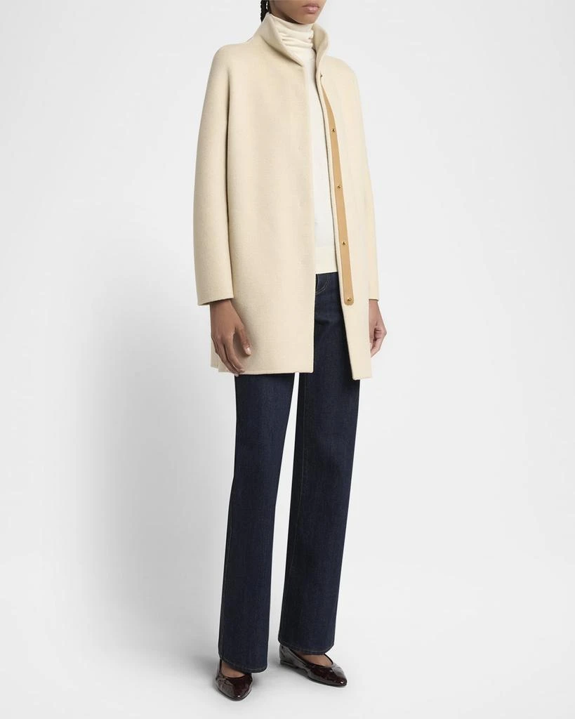 Loro Piana Scotty Double Baby Cashmere Single-Breasted Coat 3