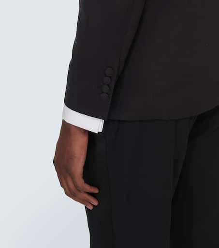 Brunello Cucinelli Single-breasted silk tuxedo jacket 6