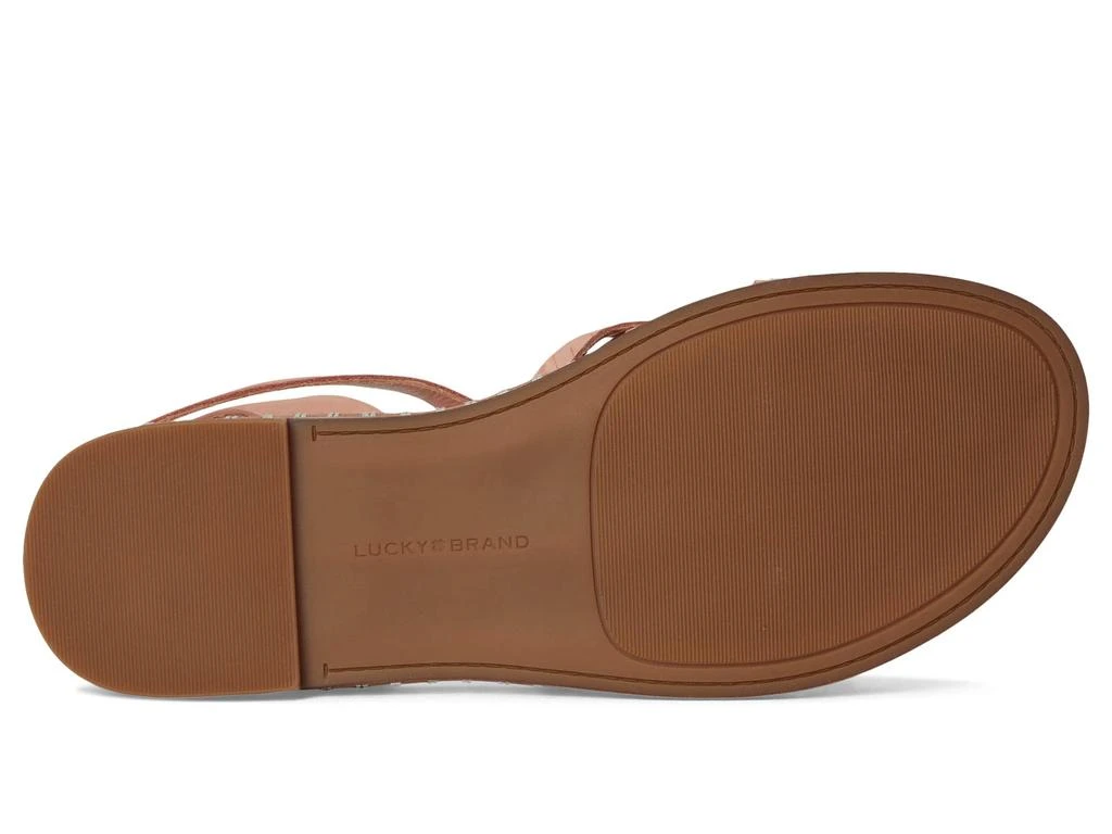 Lucky Brand Kielly Cross Strap Flat Sandals 3