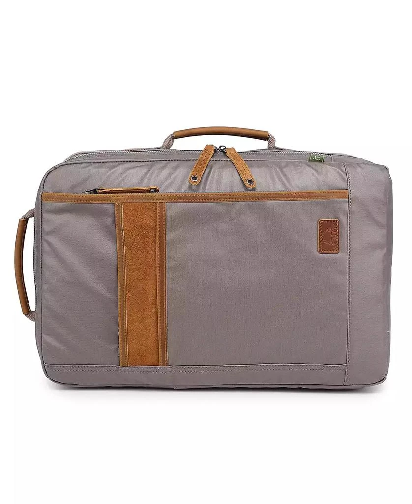 TSD BRAND Madrone Coated Canvas Backpack 10