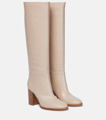 Gianvito Rossi Santiago leather knee-high boots 1