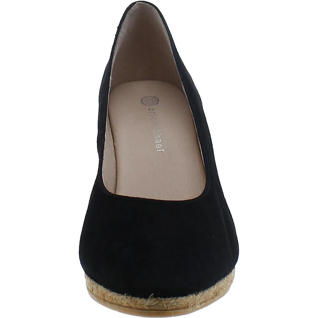 Eric Michael Womens Suede Slip-On Wedge Heels 3