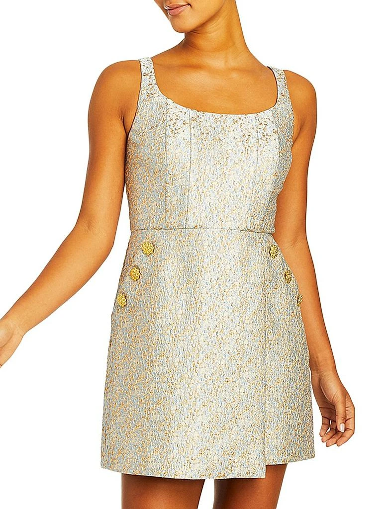 Mestiza New York Chianti Jacquard Minidress 3
