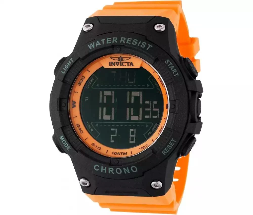 Invicta Men's 48050 Invicta Racing Digital GMT/Alarm Black Dial Watch 2