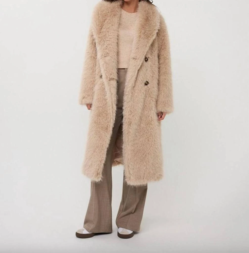 ESQUALO Esqualo - Hairy Long Coat