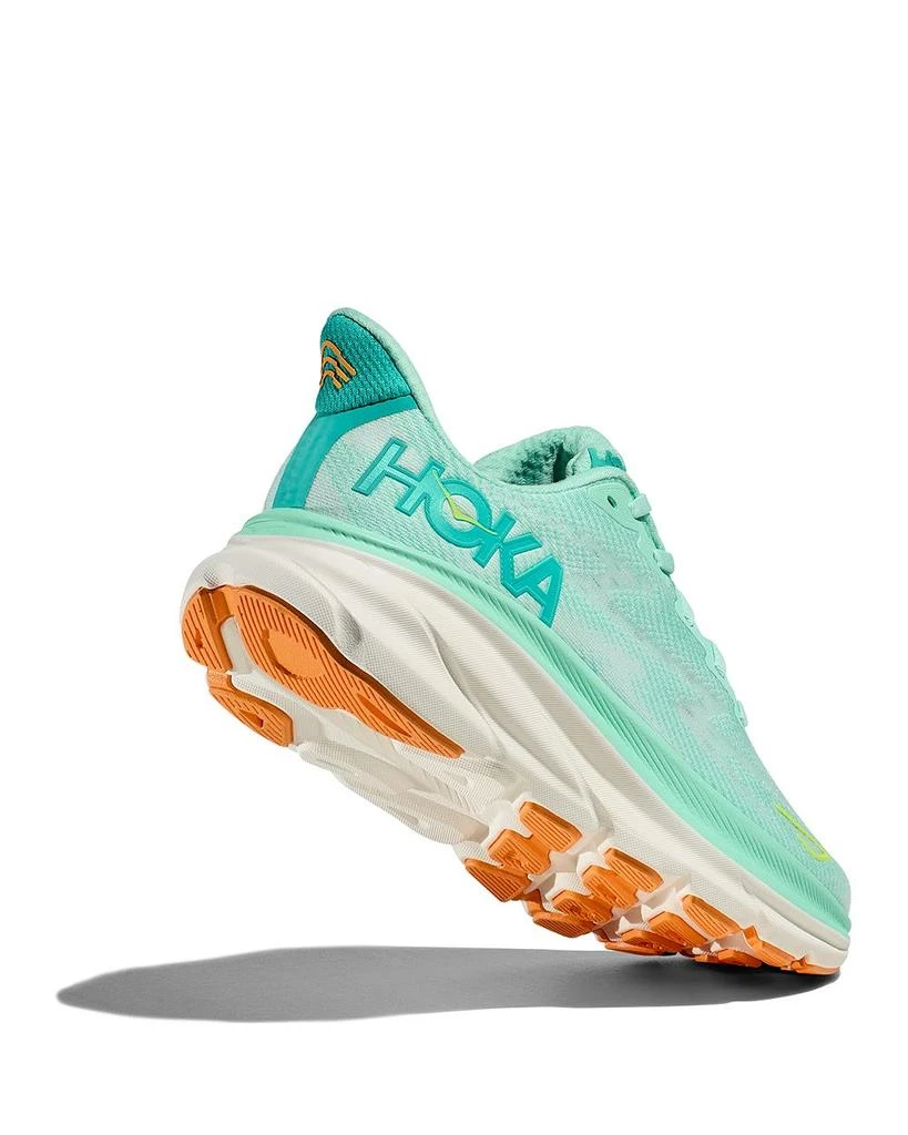 Hoka One One Women
s Clifton 9 Running Sneakers in Seafoam 5