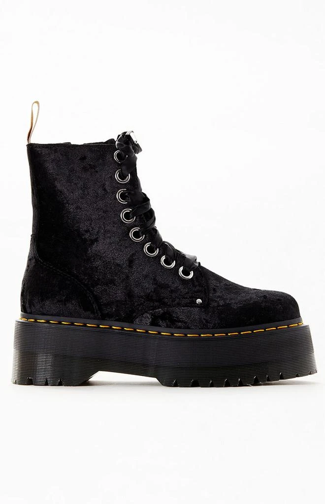 Dr. Martens Women's Jadon Max Crushed Velvet Boots 1