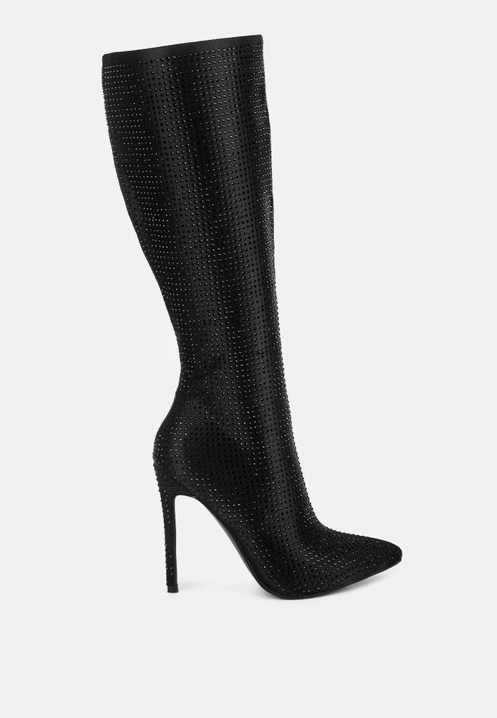 London Rag pipette diamante set high heeled calf boot 1