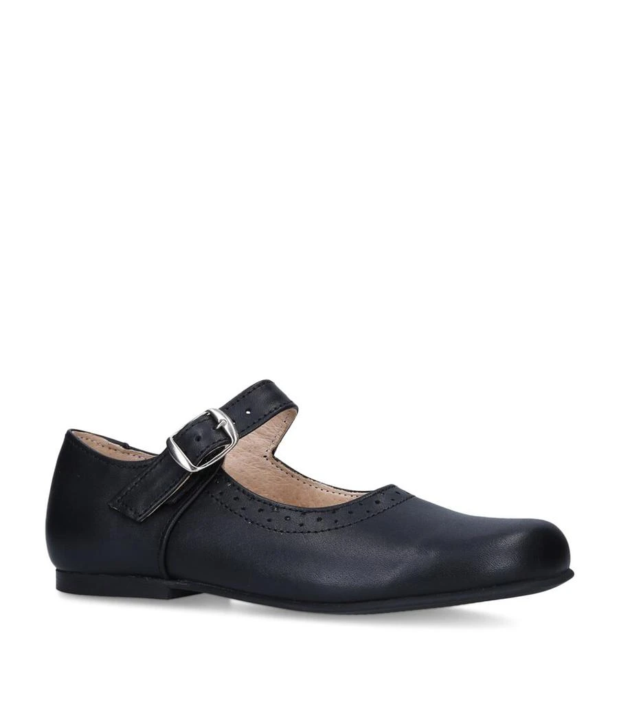 papouelli Leather Millie Flats 1