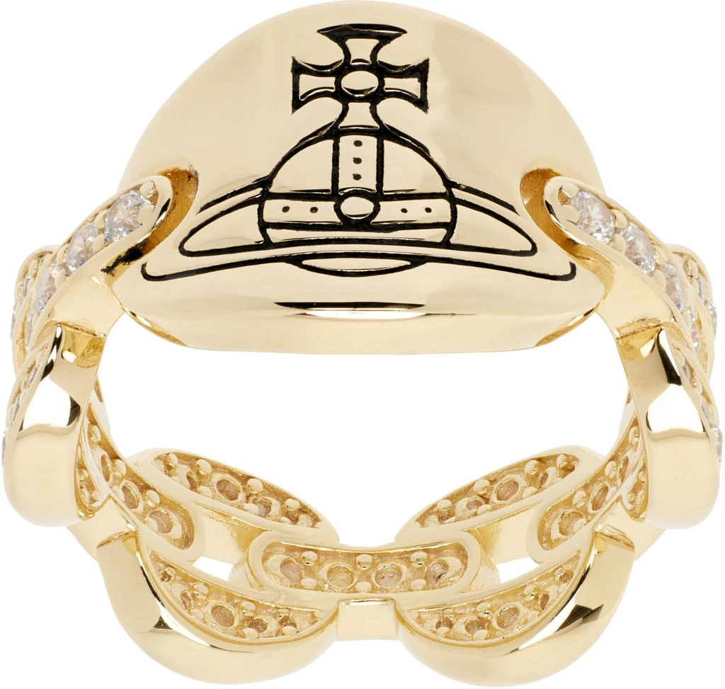 Vivienne Westwood Gold Clorinthe Ring 1