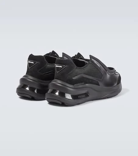 Prada Systeme leather sneakers 6