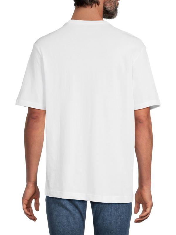 Robert Graham Island Skull Print Cotton T-Shirt
