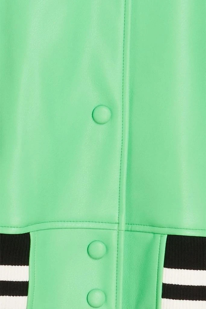 STAND STUDIO Eloise faux leather bomber jacket 4