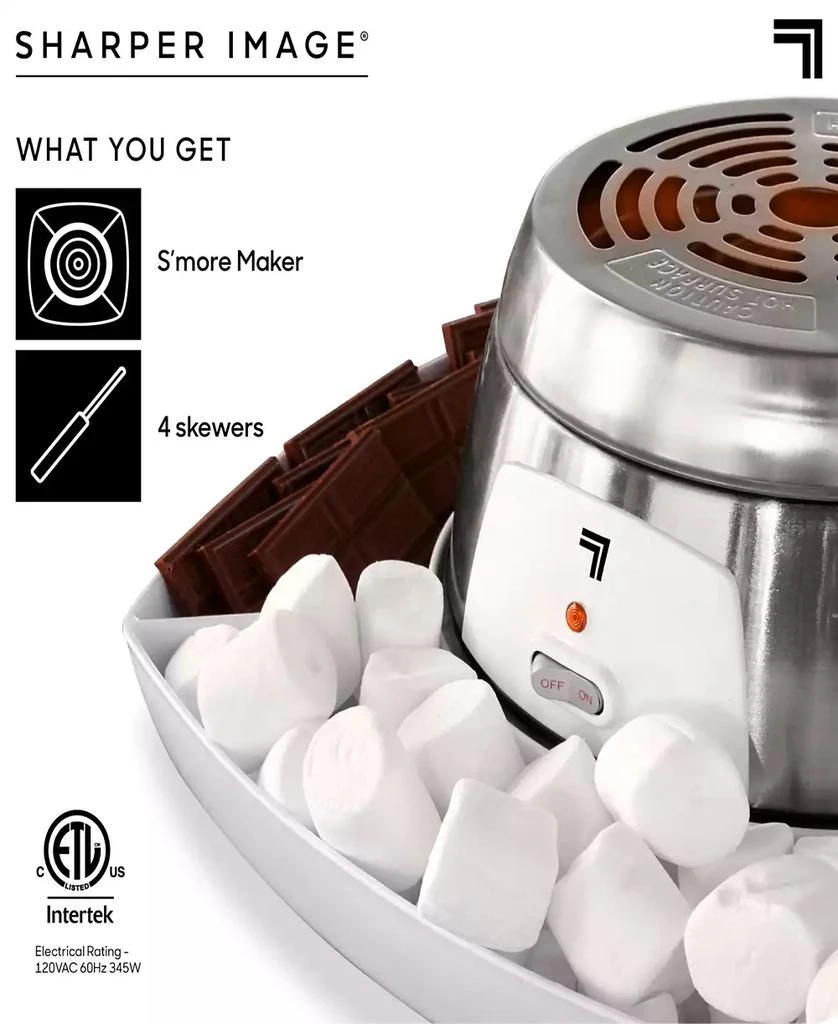 Sharper Image Electric Tabletop S'mores Maker for Indoors 5