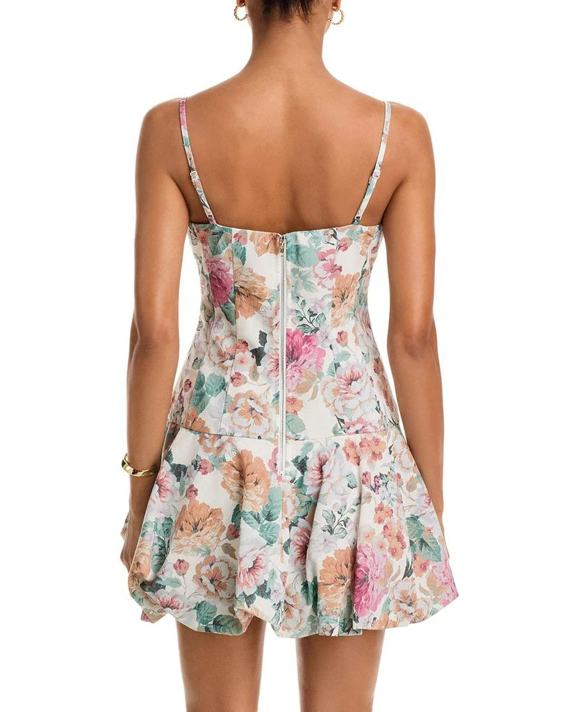 AQUA Blooms Mini Dress - Exclusive 4