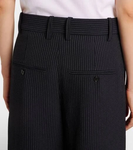 Isabel Marant Romina striped crêpe wide-leg pants 6