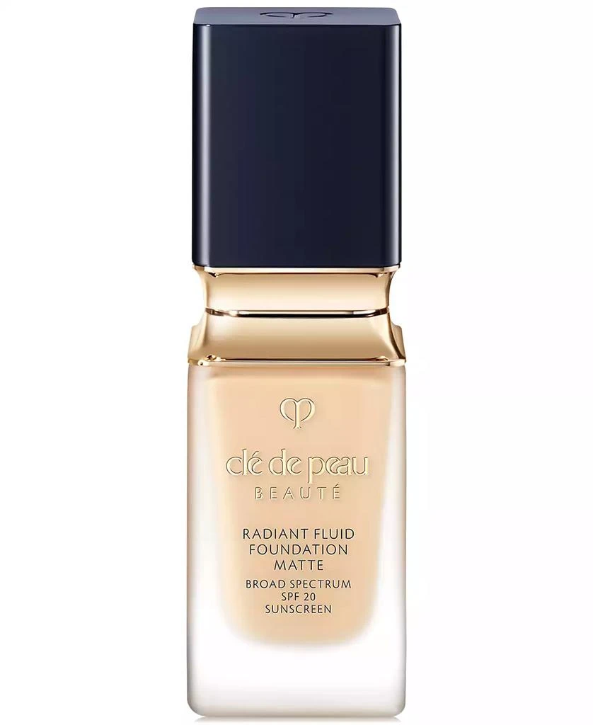 Cle de Peau Radiant Fluid Foundation Matte Broad Spectrum SPF 20 Sunscreen 1