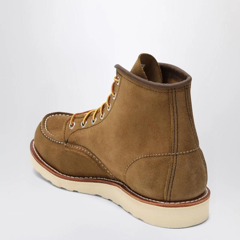 Red Wing Classic Moc olive suede boot 4