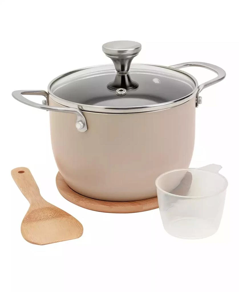 INFUSE Asian Aluminium 5 Piece Rice Cooker Set 1