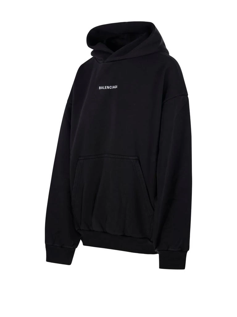 Balenciaga Balenciaga Logo Embroidered Medium-Fit Hoodie 3