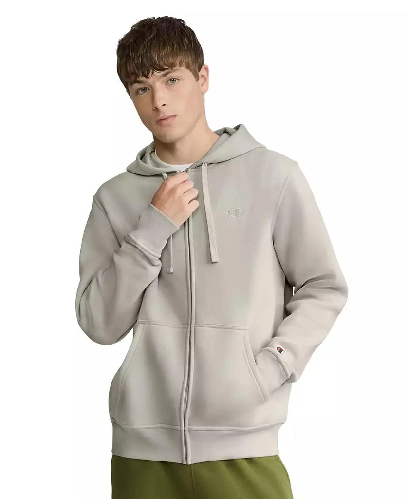 CHAMPION Men's Powerblend Fleece Zip Hoodie 4