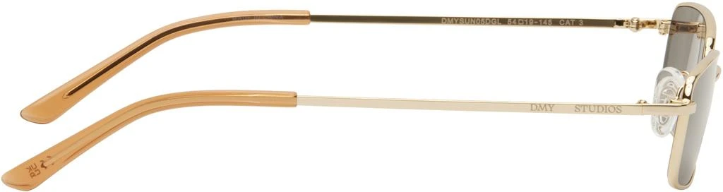 DMY Studios Gold Olsen Sunglasses 2