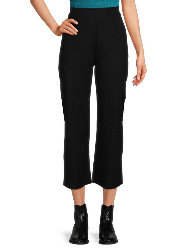 Bobeau Side Slit Cargo Pants