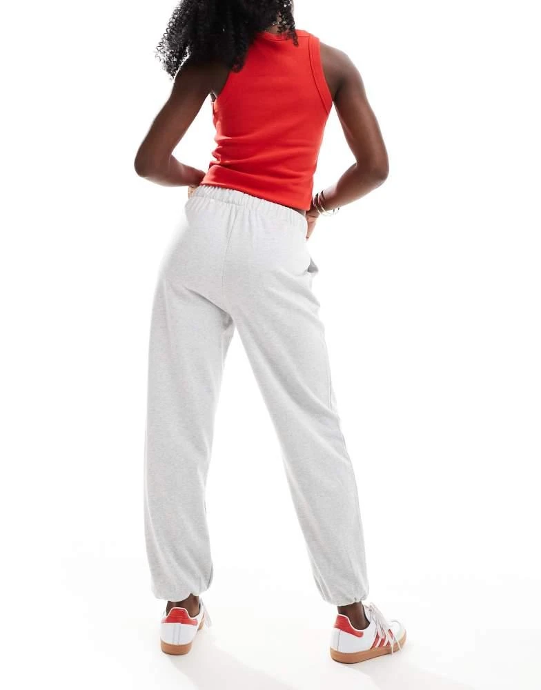 Bershka Bershka joggers in grey 5