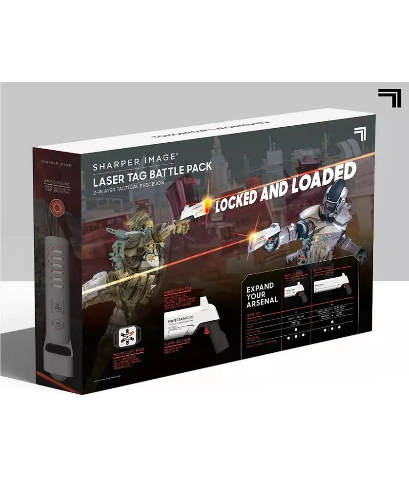Sharper Image 2 Player Laser Tag Handtank Starter Set 3