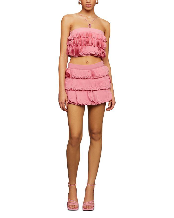 AMUR Jazzlyn Appliqué Skirt