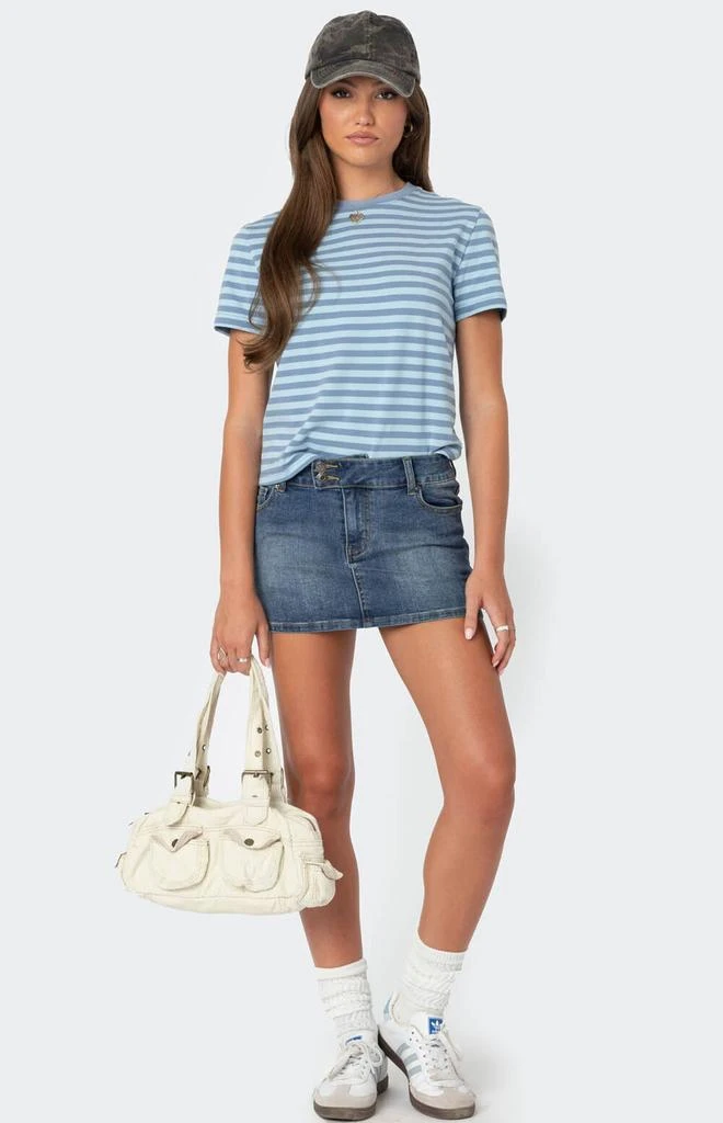 Edikted Callahan Striped T-Shirt 3