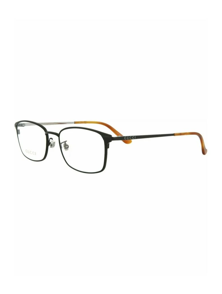 Gucci Square-Frame Metal Optical Frames 6