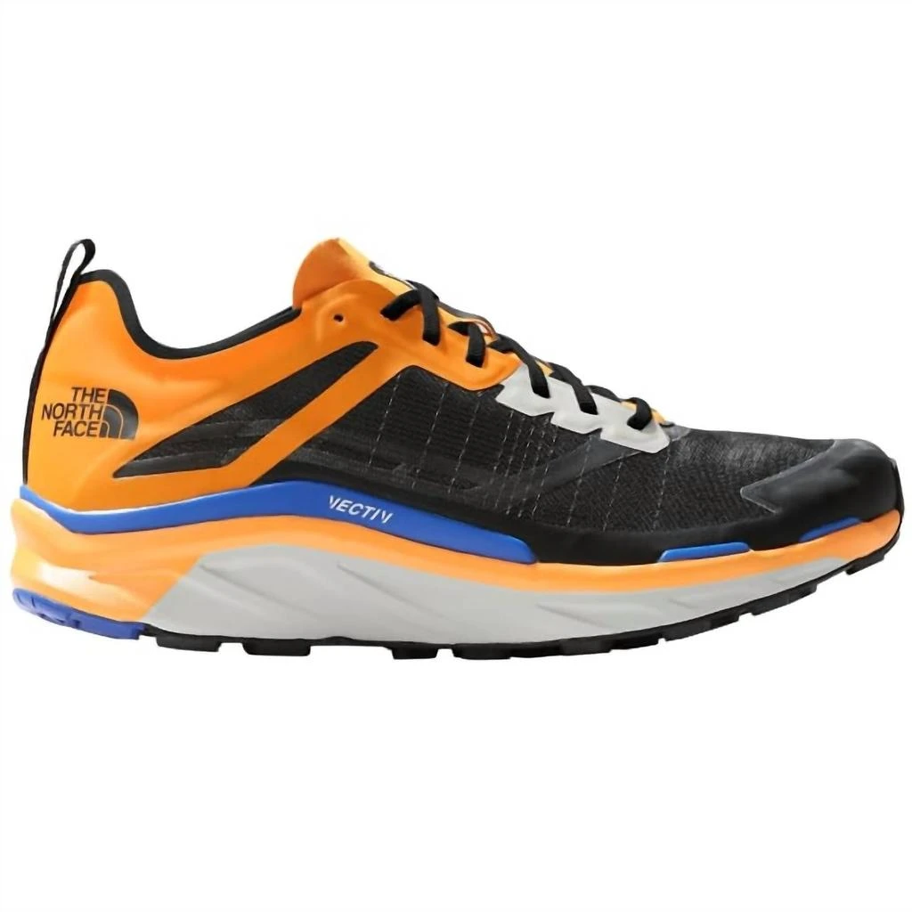 The North Face Men
s Vectiv Infinite Trail Running Shoes In Tnf Black/cone Orange