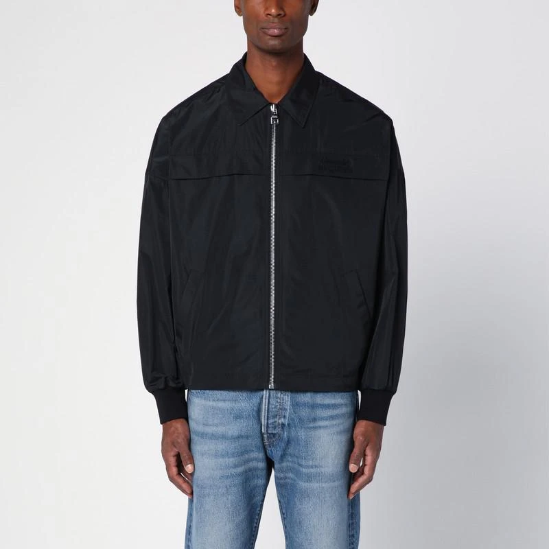 Alexander McQueen Lightweight zipped jacket black 1