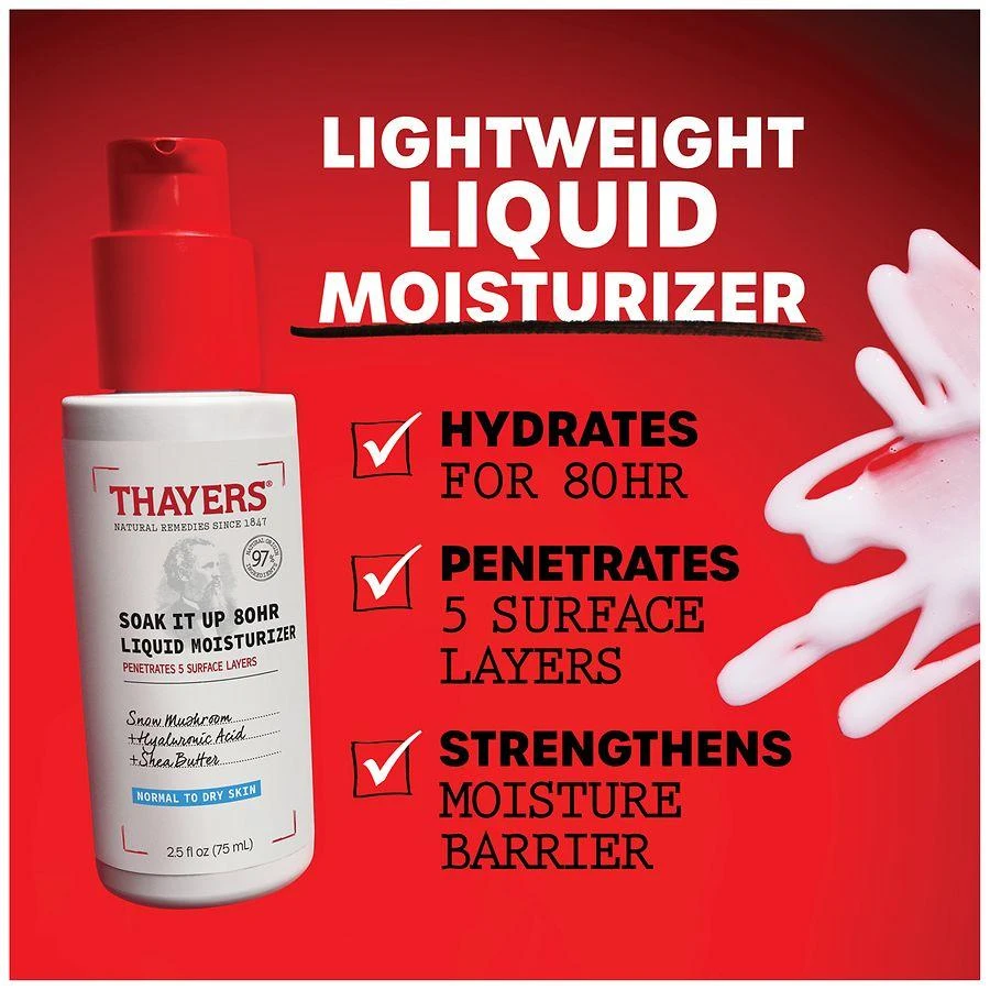 Thayers Soak It Up 80HR Liquid Moisturizer Fragrance Free 3