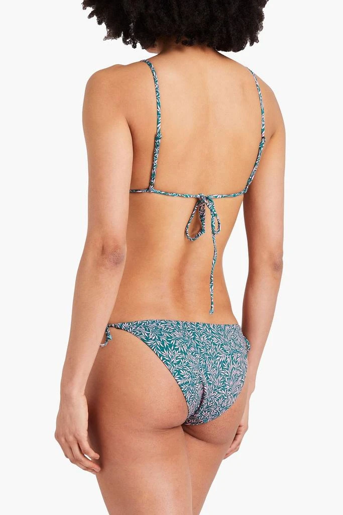 Onia Alexa Liberty-print triangle bikini top 3