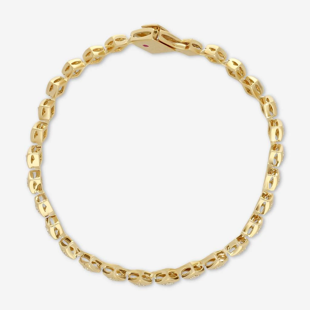 Roberto Coin Roberto Coin 18K Yellow Gold Diamond Bracelet 7772926AYLBX 2